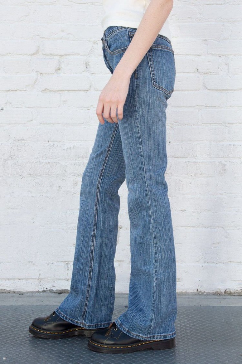 Jean Brandy Melville Brielle 90's Bleu | PXA-03110759